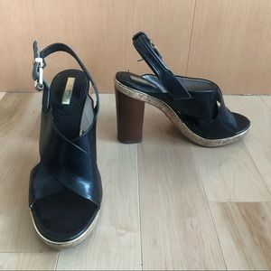 Louise et Cie - heeled open toe sandal - size 7.5